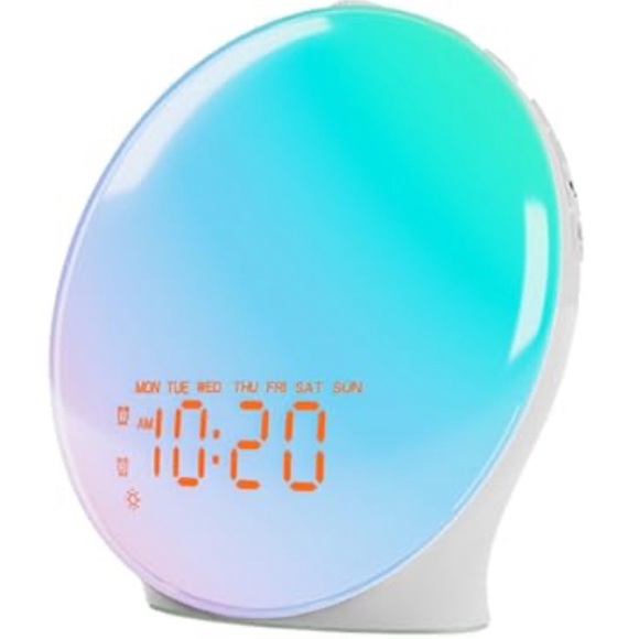 Slow Wake Up Light Sunrise Light Three Ducks Alarm Clock Music Etc - Picture 1 of 8